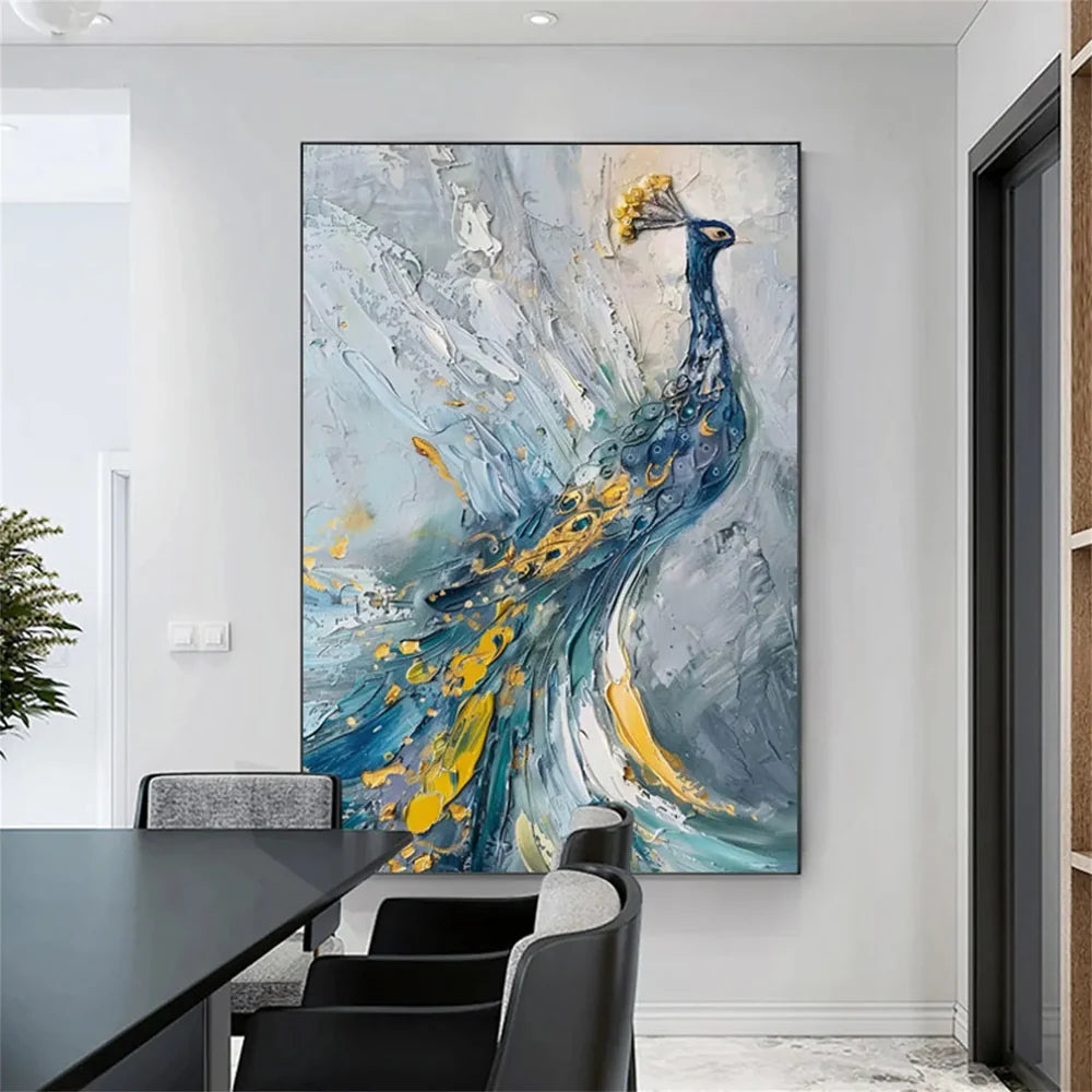 Abstract Animal Textured Wall Art #DL034