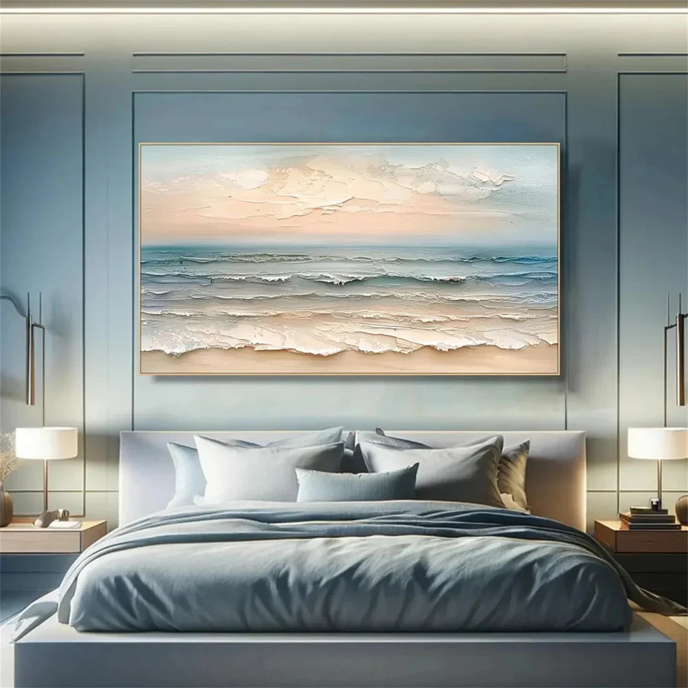 Ocean & Sky Textured Wall Art # MO003