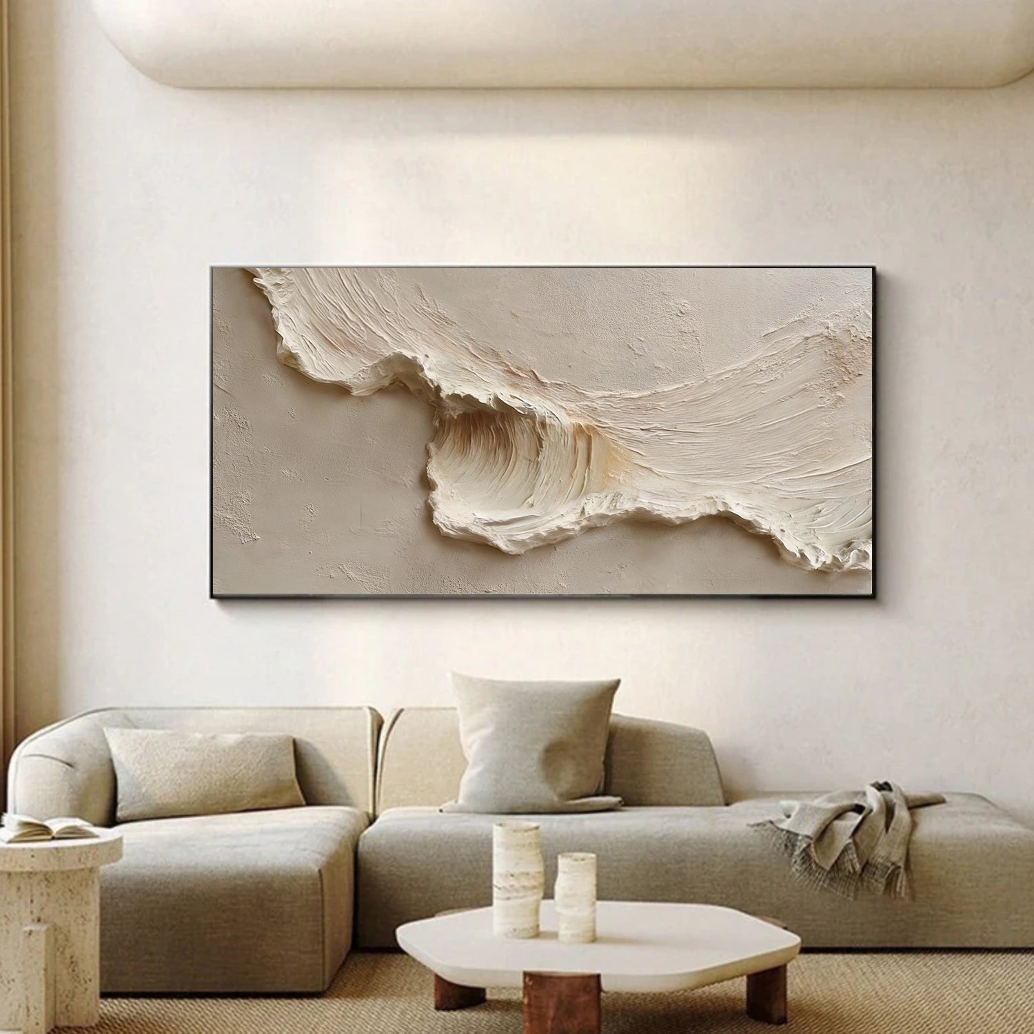 Ocean & Sky Textured Wall Art #MO072
