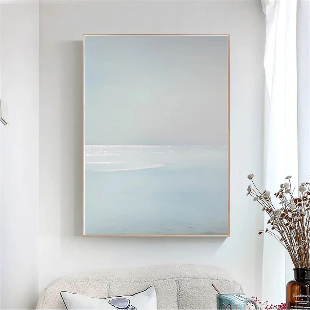 Ocean & Sky Abstract Wall Art #MO064