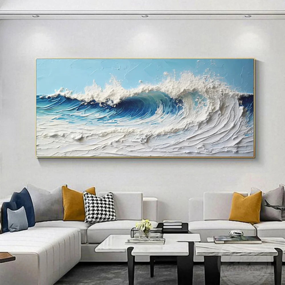 Ocean & Sky Textured Wall Art # MO046
