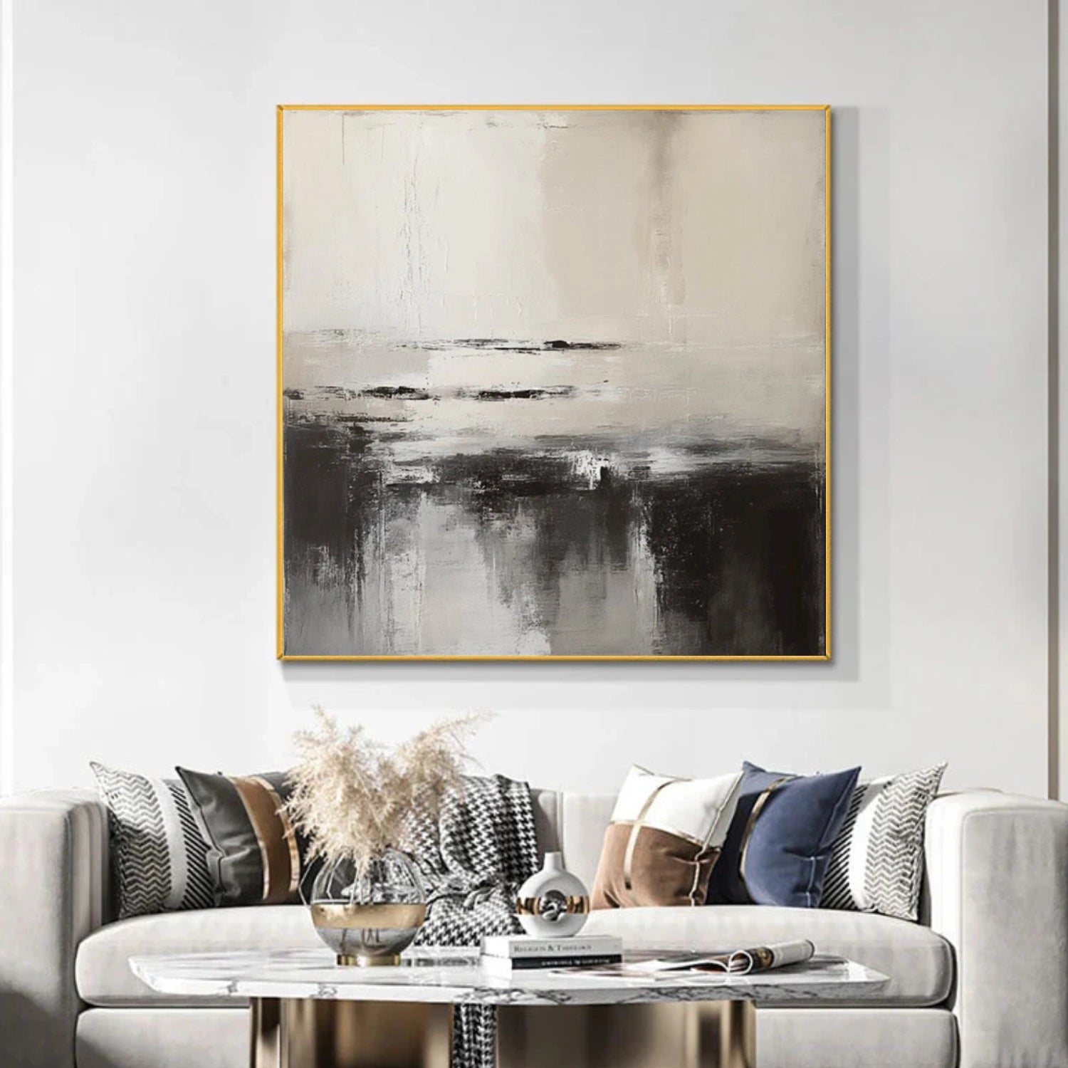 Wabi Sabi Abstract Wall Art #WT062