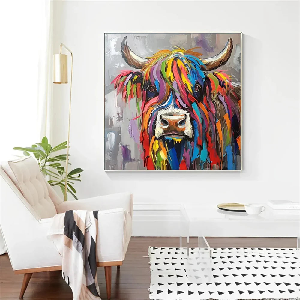 Abstract Animal Wall Art #DL035