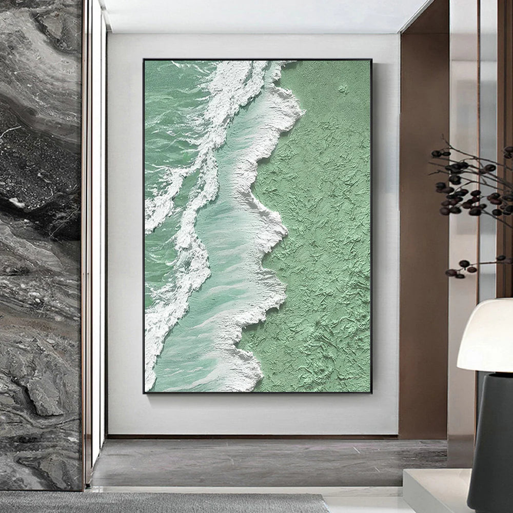 Ocean & Sky Textured Wall Art # MO039