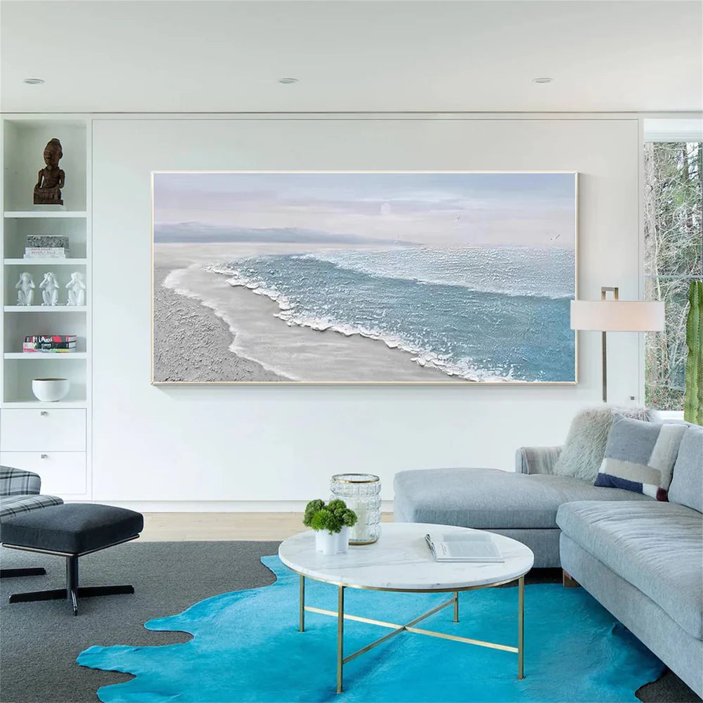 Ocean & Sky Textured Wall Art # MO038