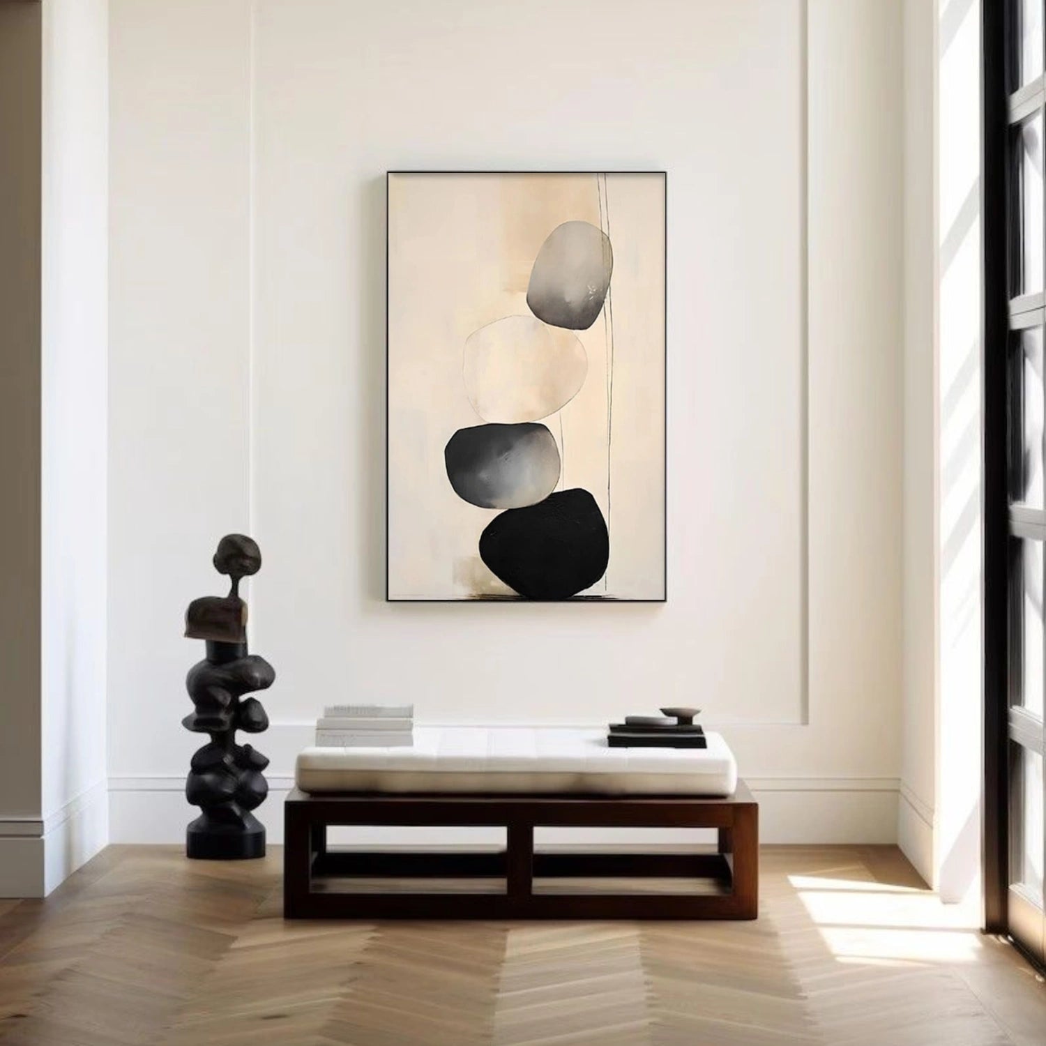 Wabi Sabi Abstract Wall Art #WT060