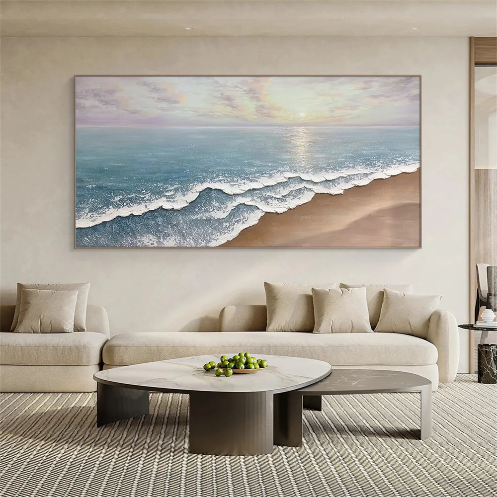 Ocean & Sky Textured Wall Art # MO032