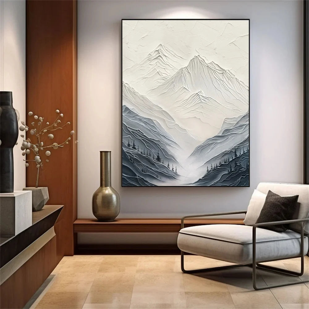 Mountain Textured Wall Art #MS013