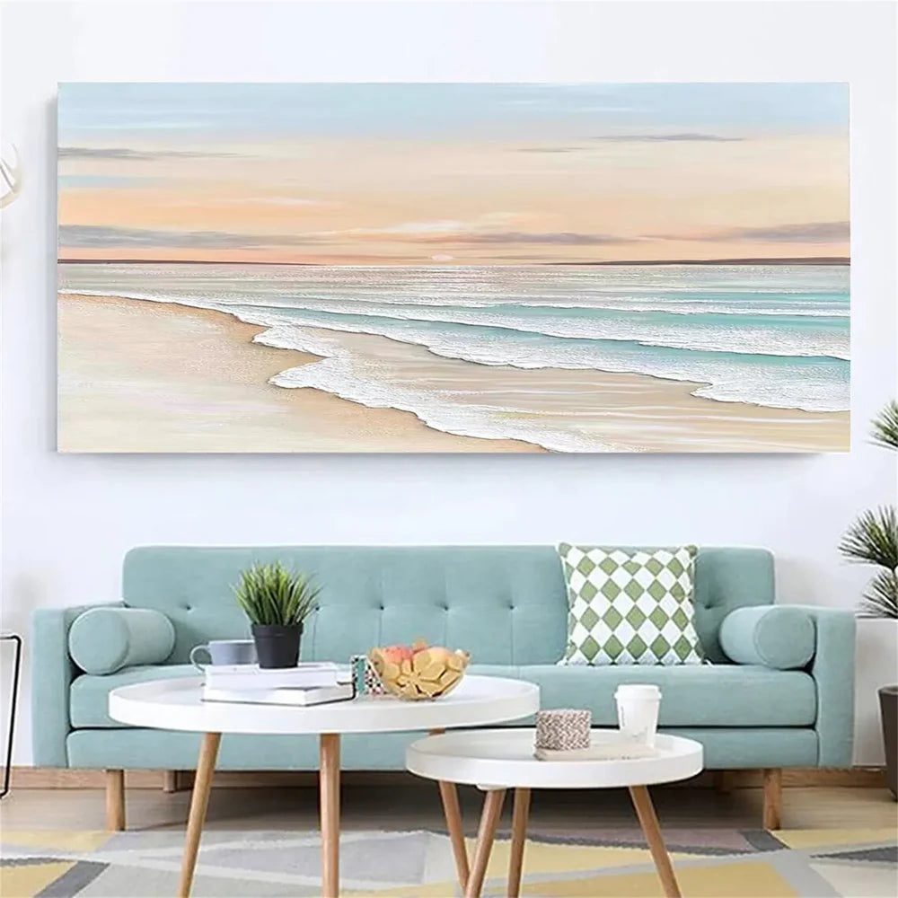 Ocean & Sky Textured Wall Art # MO043