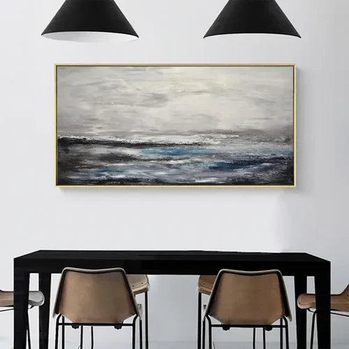 Ocean & Sky Abstract Wall Art # MO024