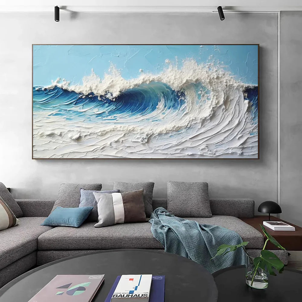 Ocean & Sky Textured Wall Art # MO046