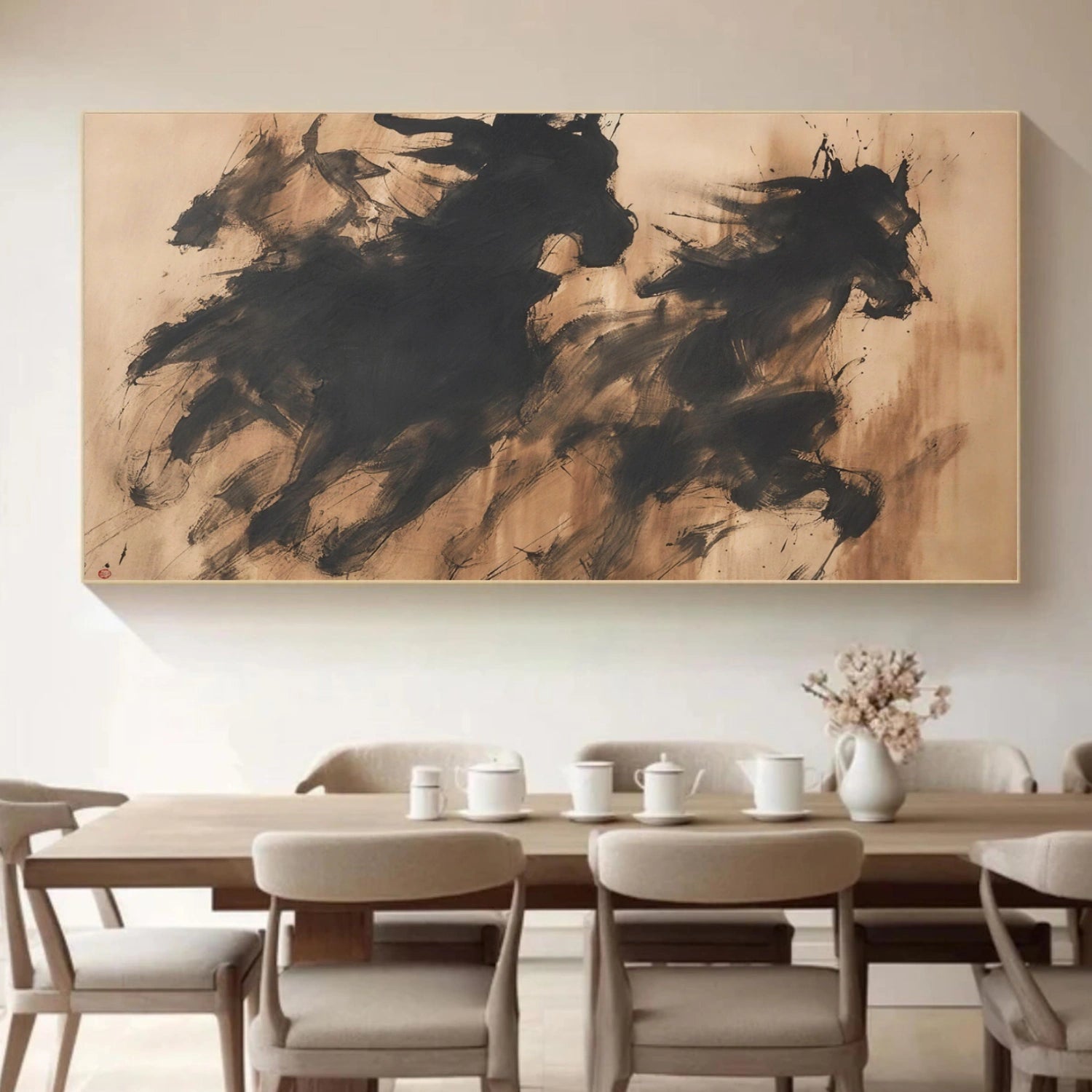 Abstract Horse Animal Wall Art #DL046
