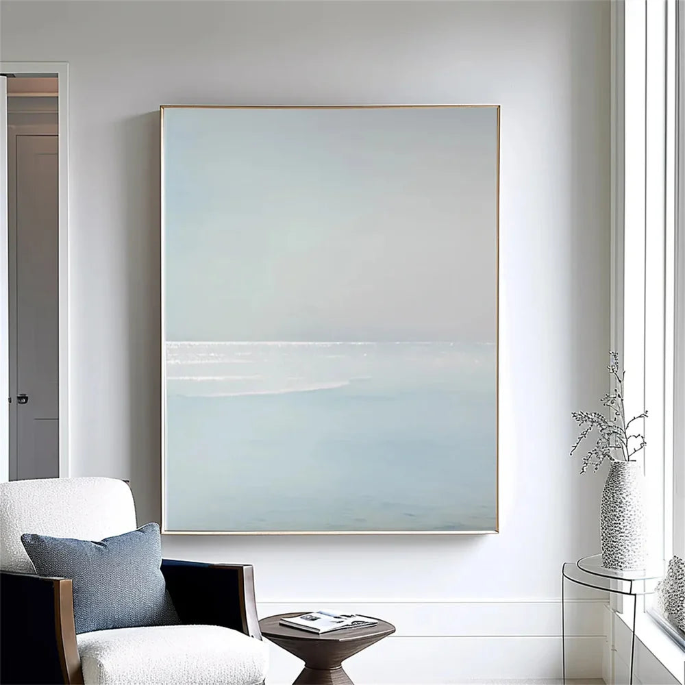 Ocean & Sky Abstract Wall Art #MO064