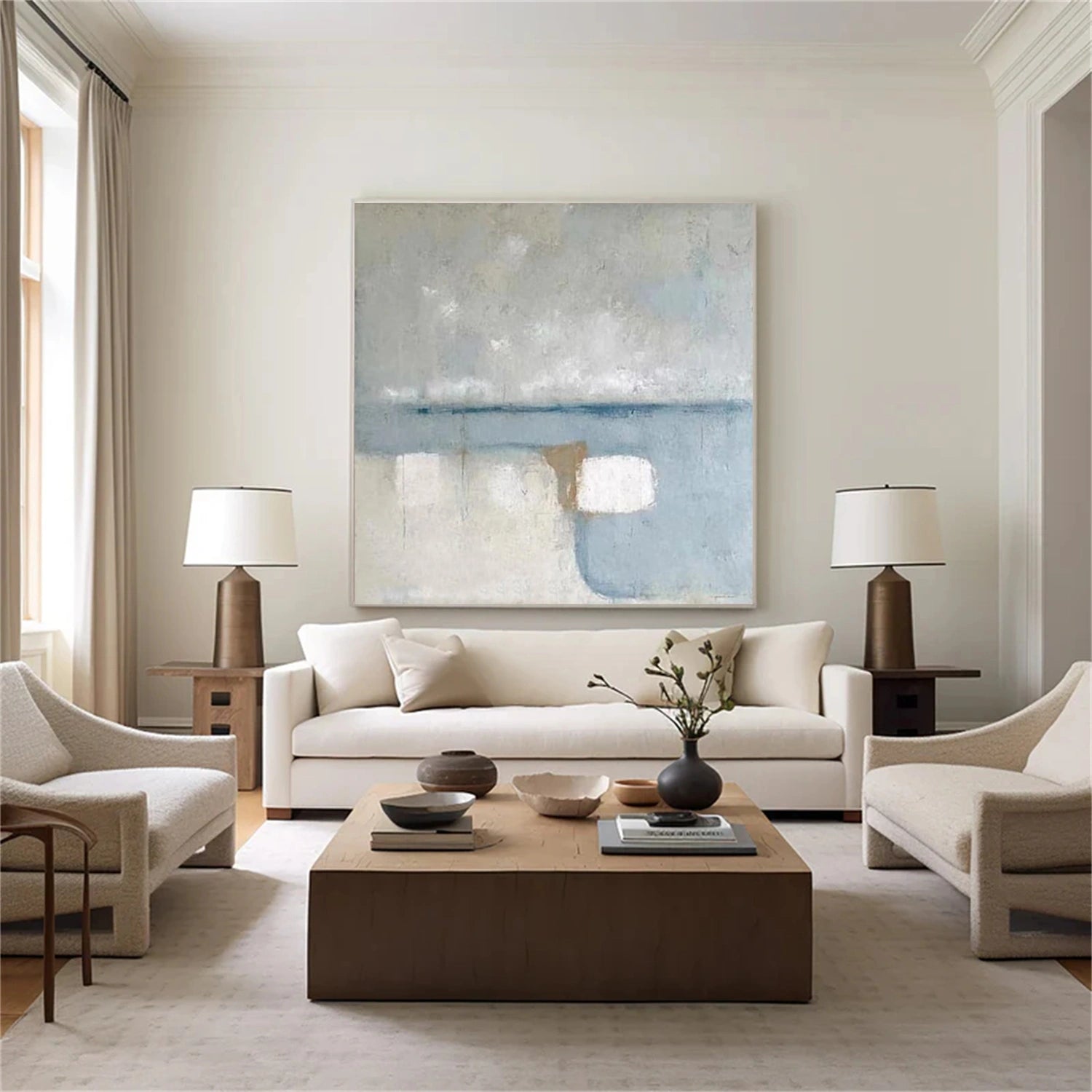 Wabi Sabi Abstract Wall Art #WT072