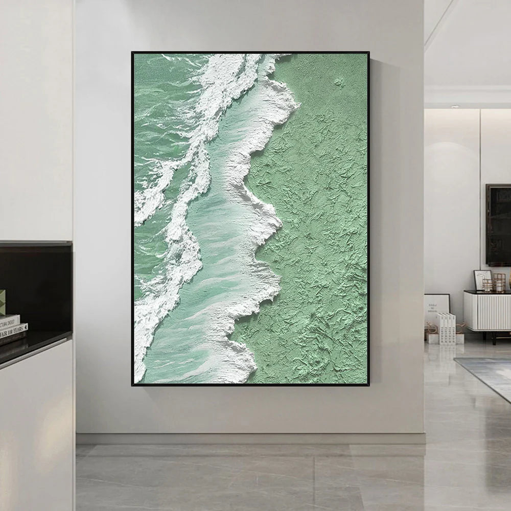Ocean & Sky Textured Wall Art # MO039