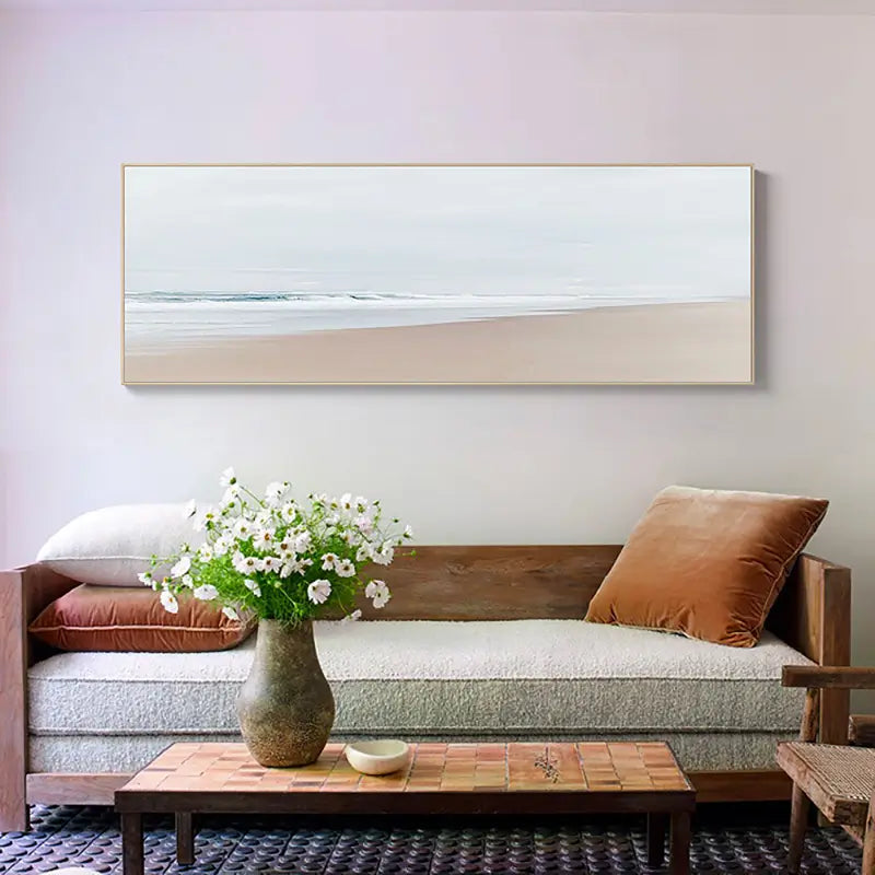Ocean & Sky Abstract Wall Art #MO055