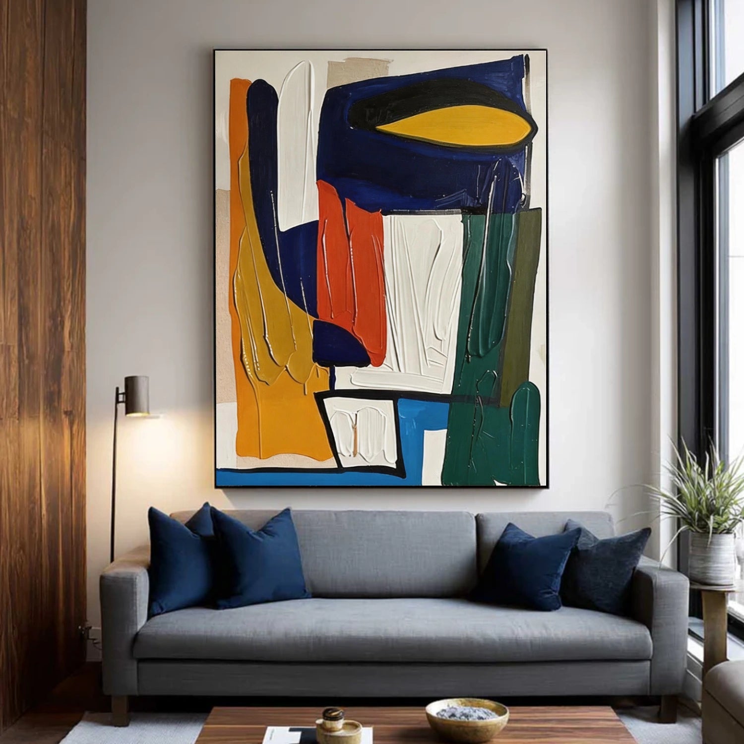 Abstract Textured Wall Art #AT174