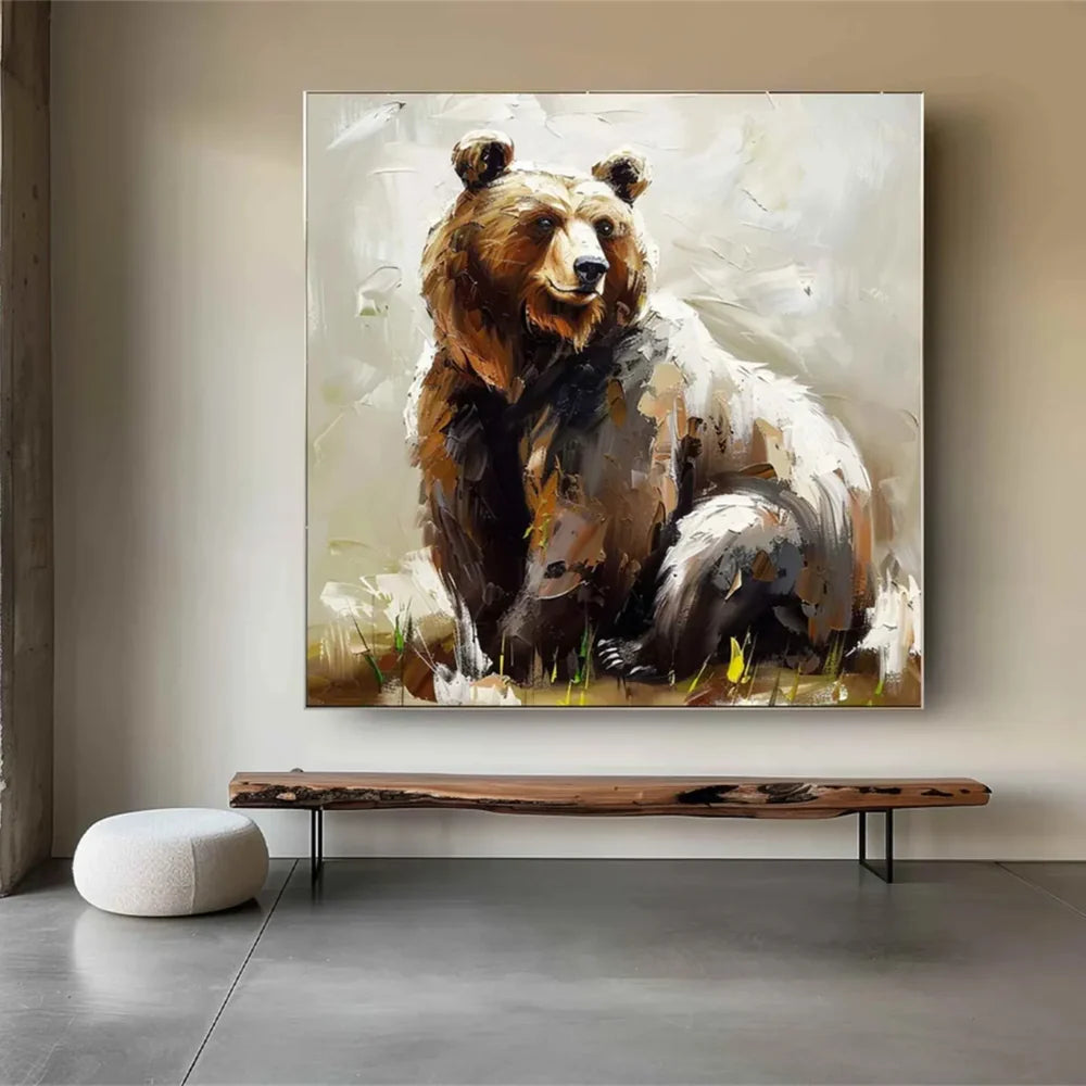 Abstract Animal Textured Wall Art #DL017