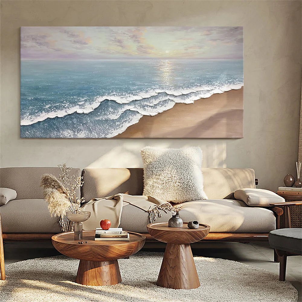 Ocean & Sky Textured Wall Art # MO032