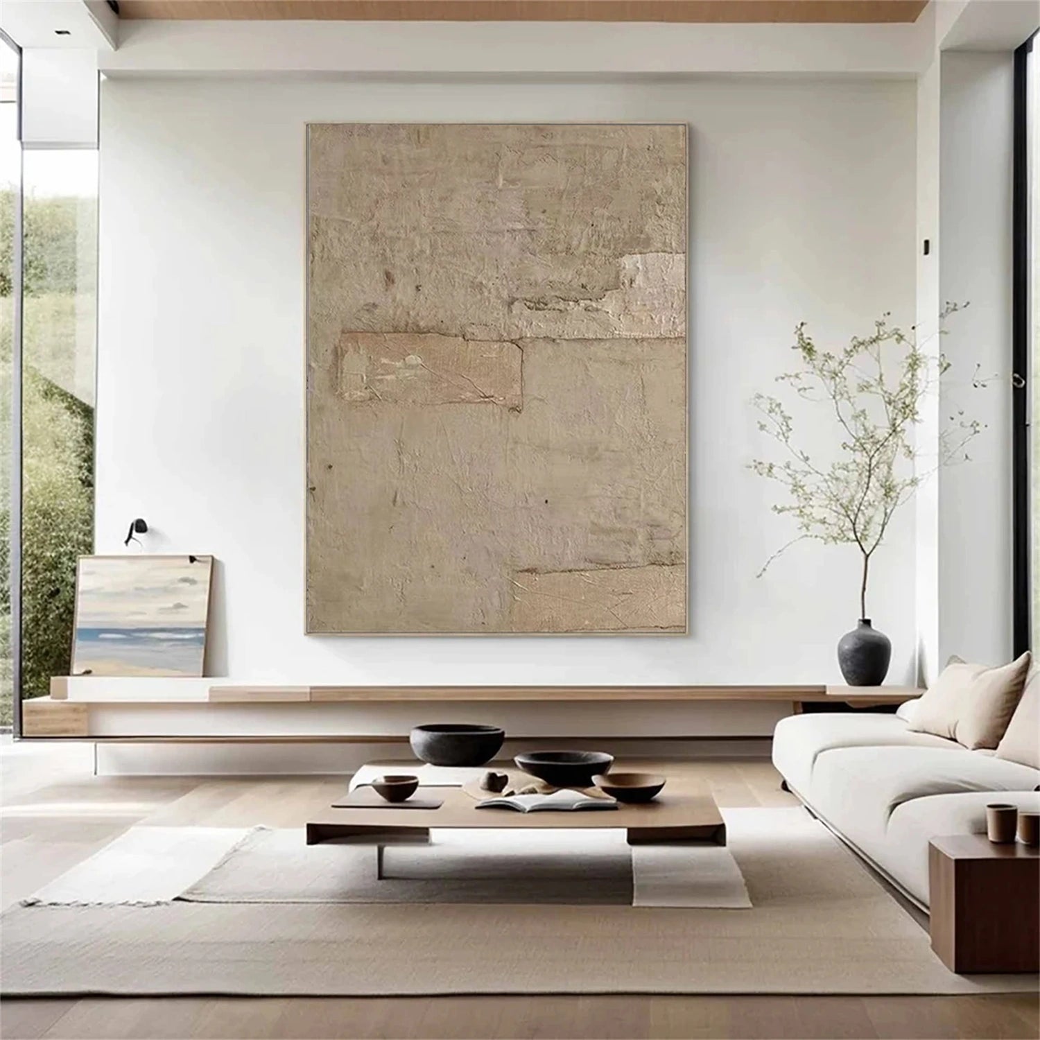 Wabi Sabi Abstract Wall Art #WT067