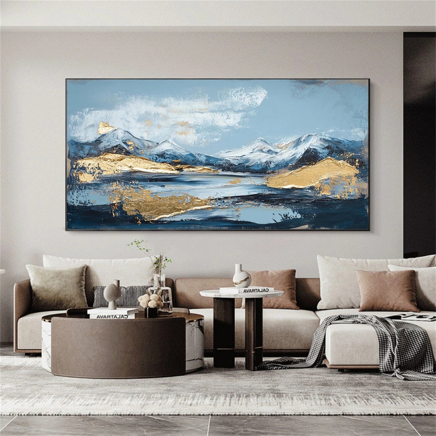 Mountain Textured Wall Art #MS044