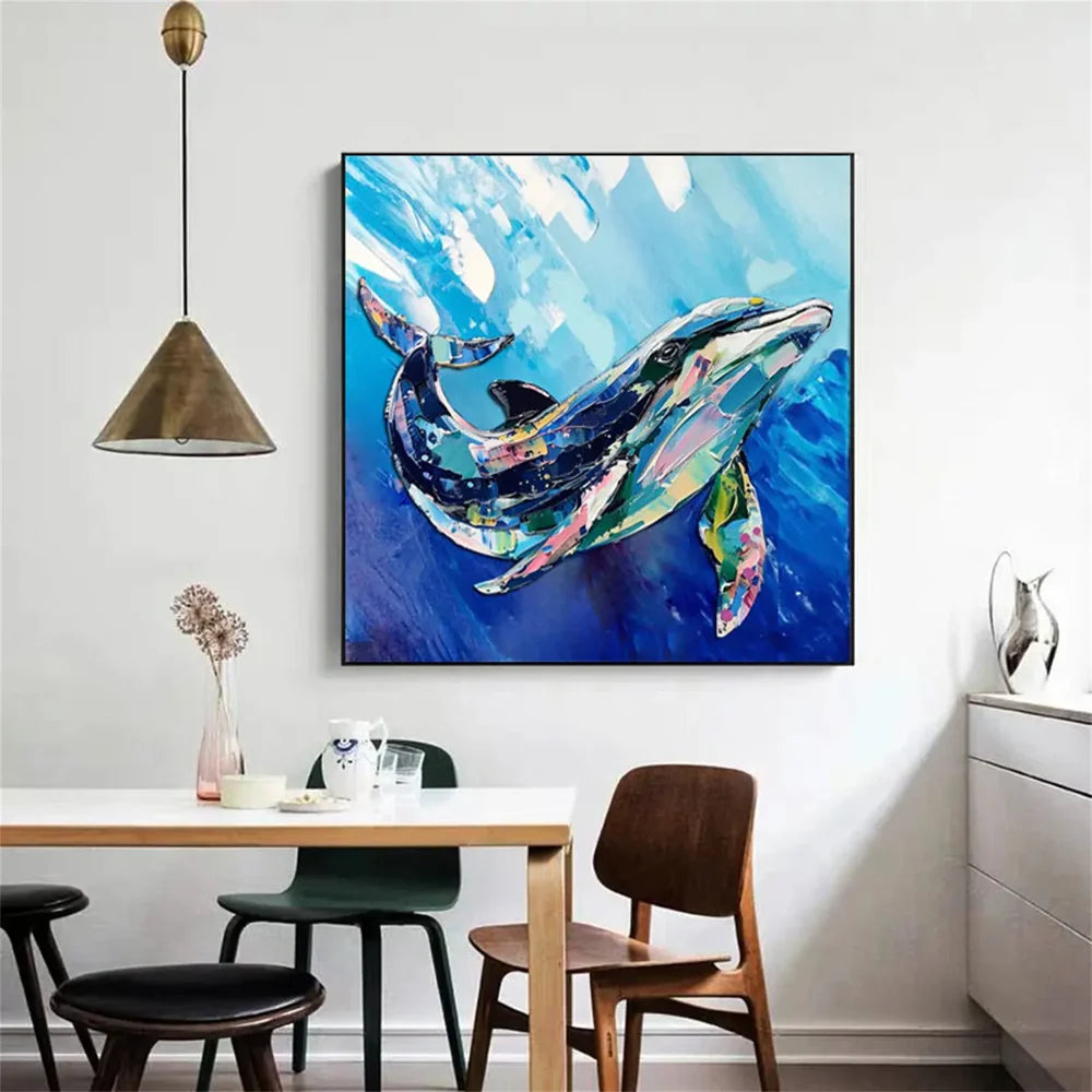 Abstract Animal Textured Wall Art #DL032