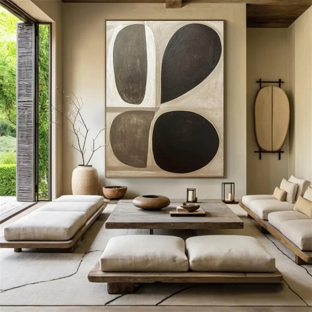 Wabi Sabi Abstract Wall Art #WT058