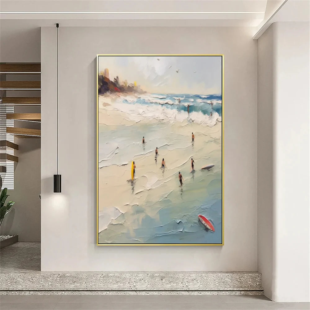 Ocean & Sky Textured Wall Art # MO034