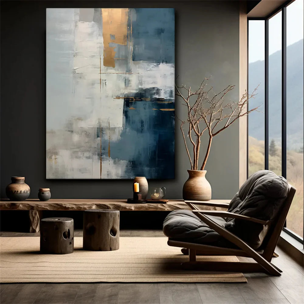 Wabi Sabi Textured Wall Art #WT003