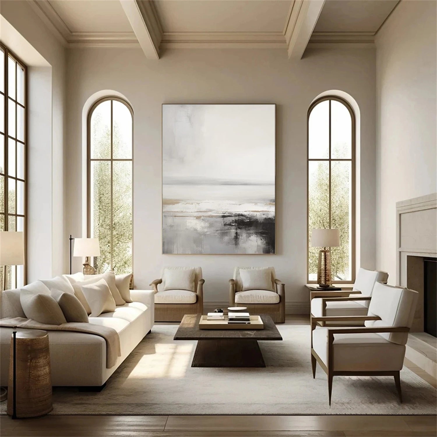 Wabi Sabi Abstract Wall Art #WT077