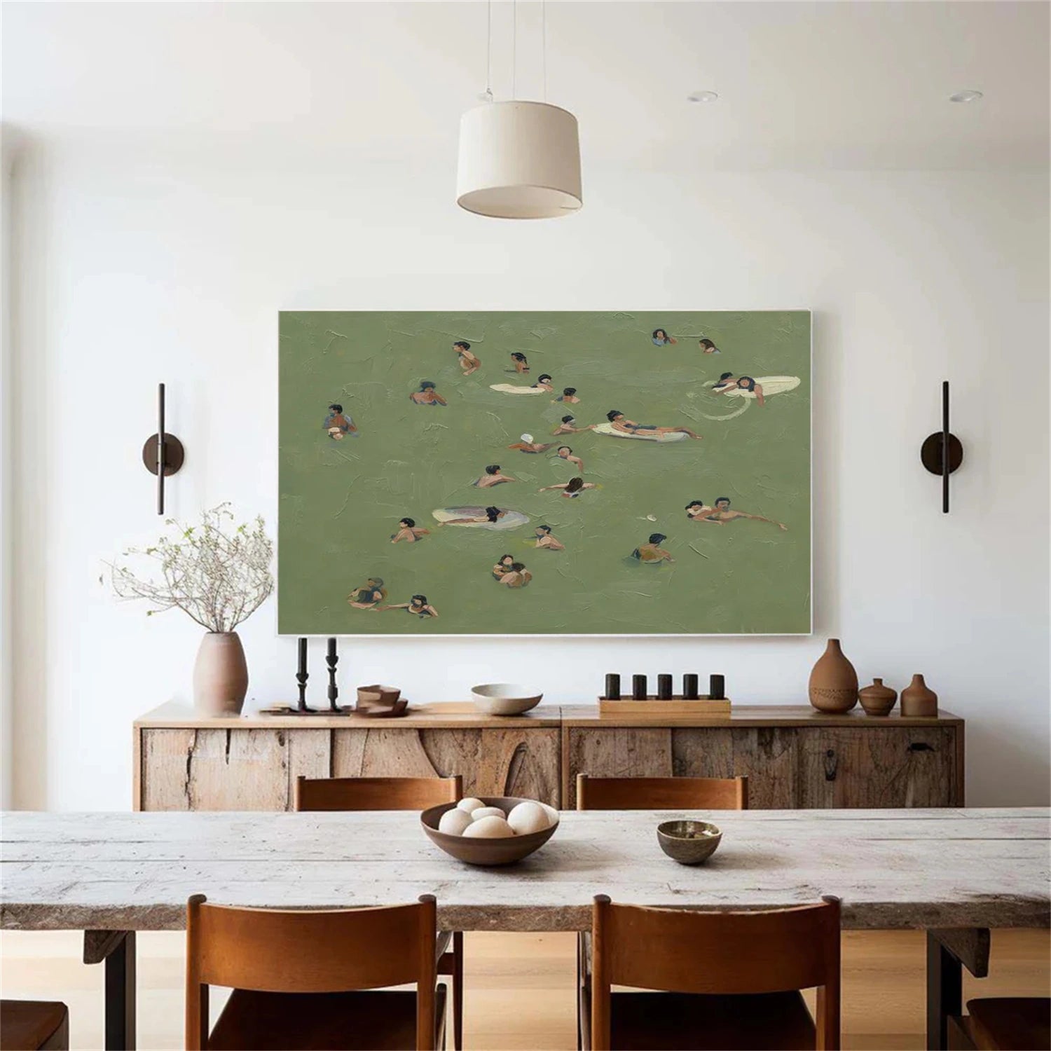 Swimming Sport Art Canvas #PT047