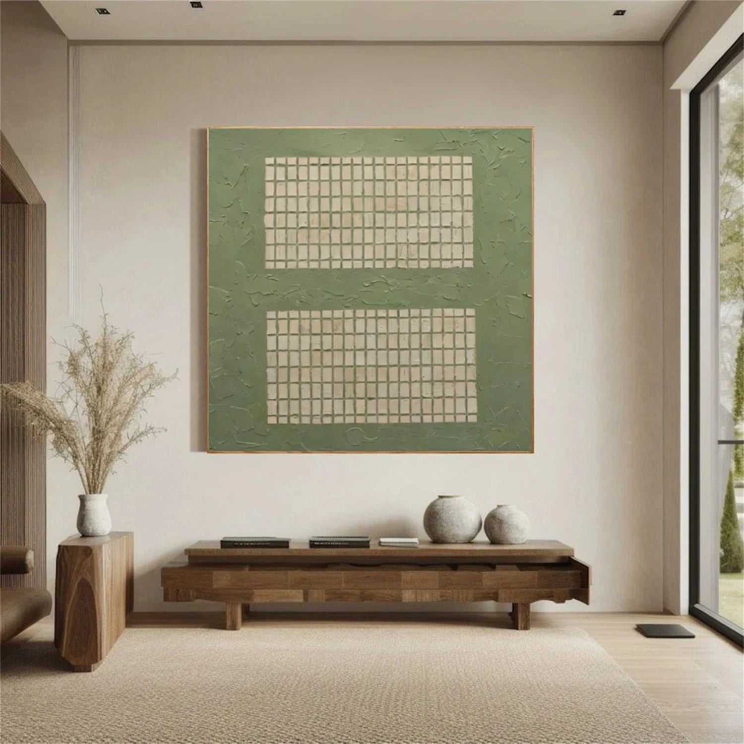 Wabi Sabi Textured Wall Art #WT082