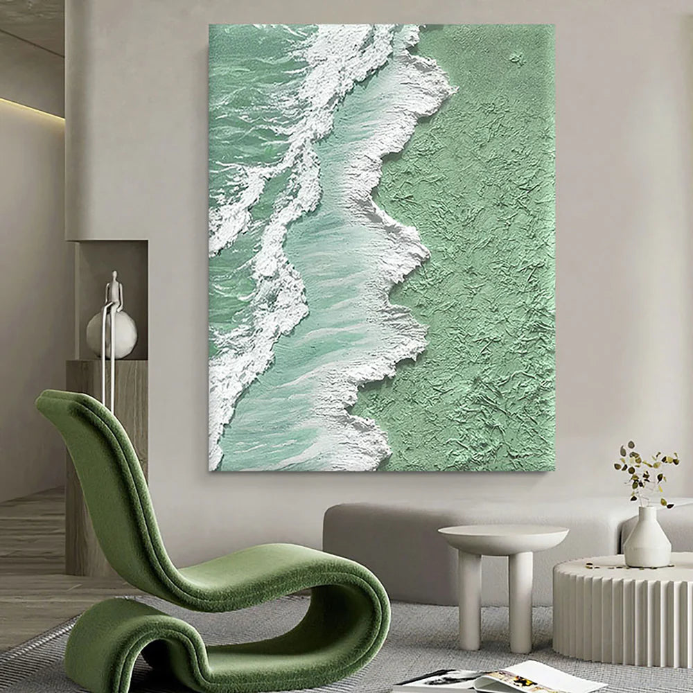Ocean & Sky Textured Wall Art # MO039