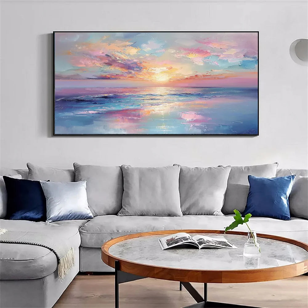 Ocean & Sky Textured Wall Art # MO036