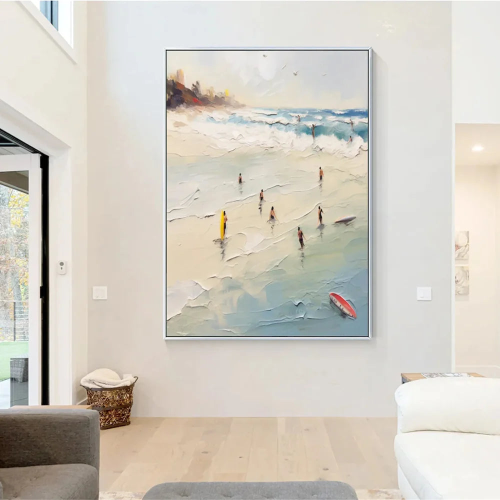 Ocean & Sky Textured Wall Art # MO034