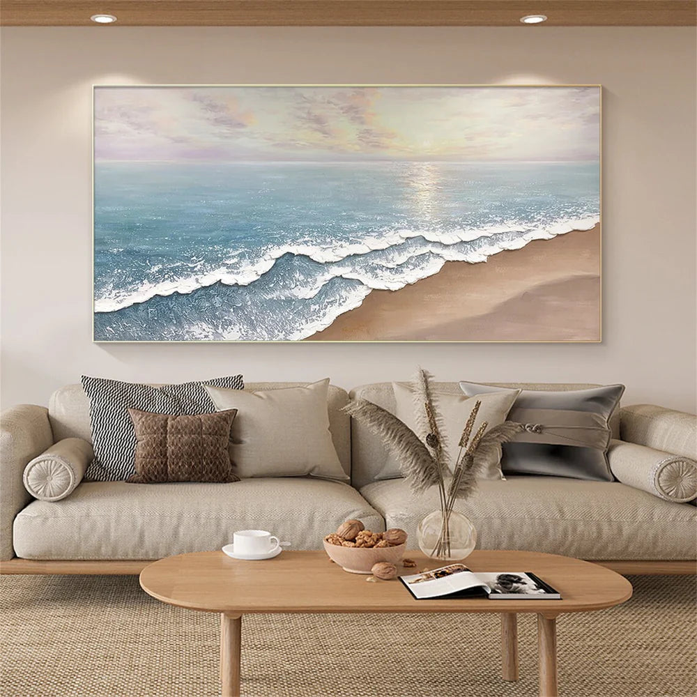 Ocean & Sky Textured Wall Art # MO032