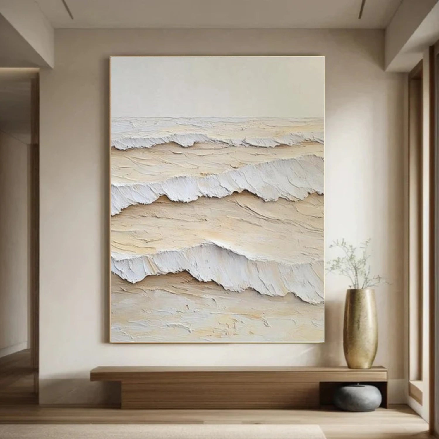 Ocean & Sky Textured Wall Art #MO075