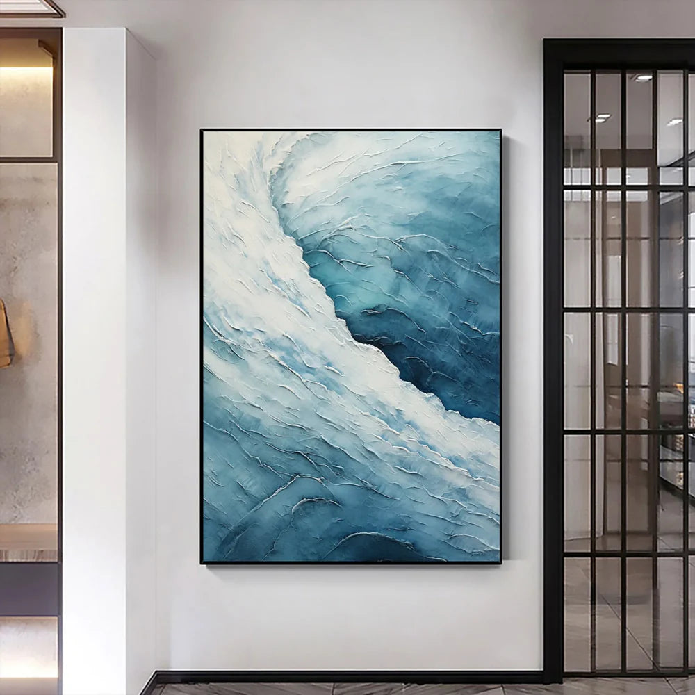 Ocean & Sky Abstract Wall Art #MO059