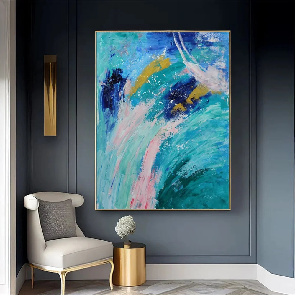 Abstract Texture Wall Art #AT093