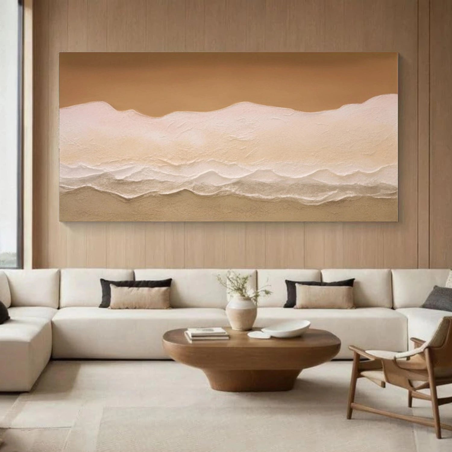 Ocean & Sky Textured Wall Art #MO108