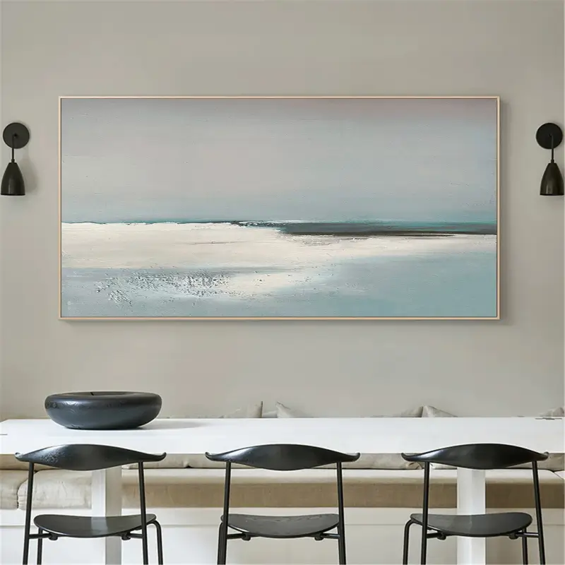 Ocean & Sky Abstract Wall Art #MO054
