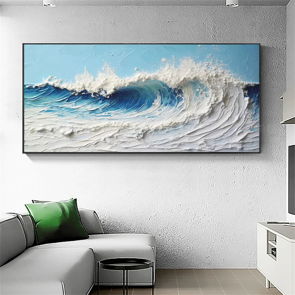 Ocean & Sky Textured Wall Art # MO046