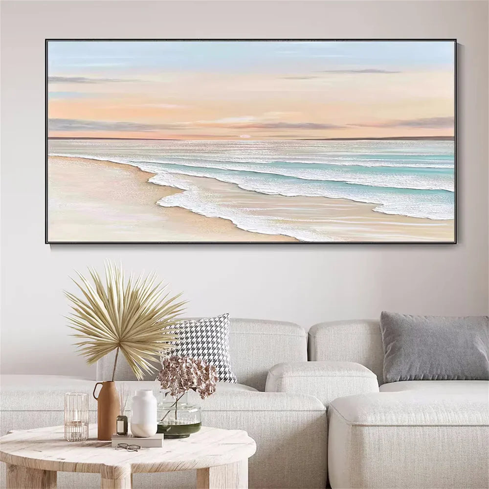 Ocean & Sky Textured Wall Art # MO043