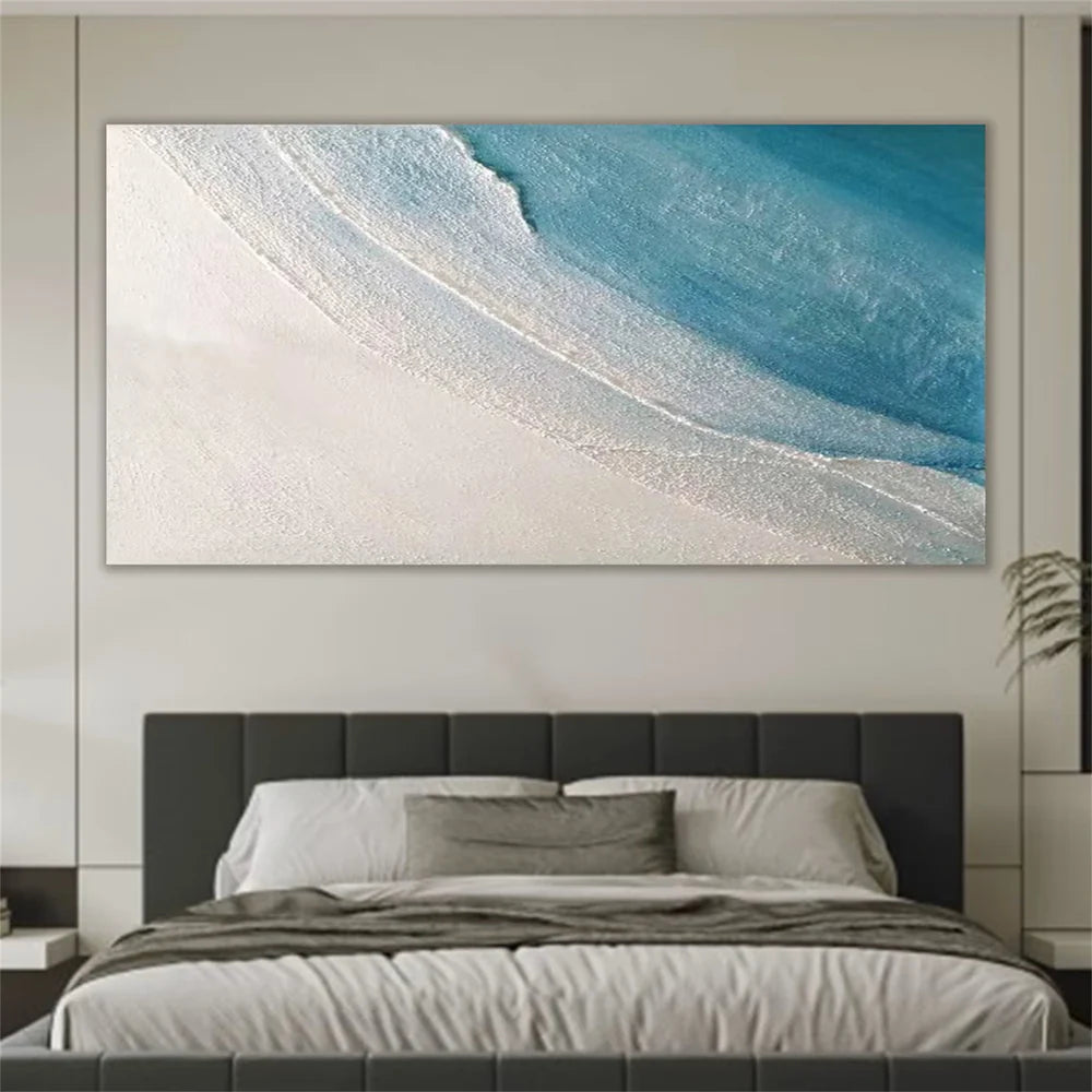 Ocean & Sky Abstract Wall Art #MO068