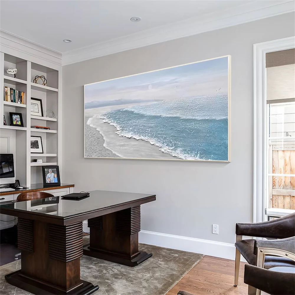 Ocean & Sky Textured Wall Art # MO038