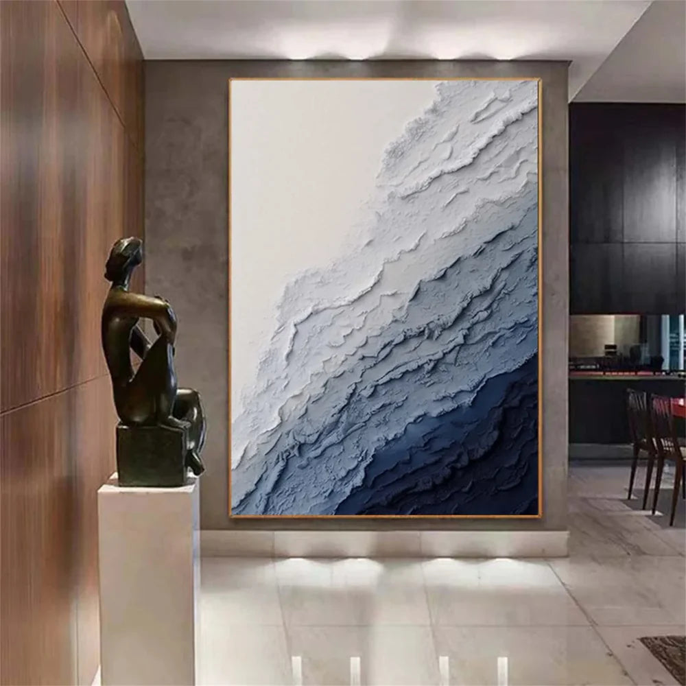 Ocean & Sky Textured Wall Art # MO050