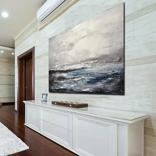 Ocean & Sky Abstract Wall Art # MO024