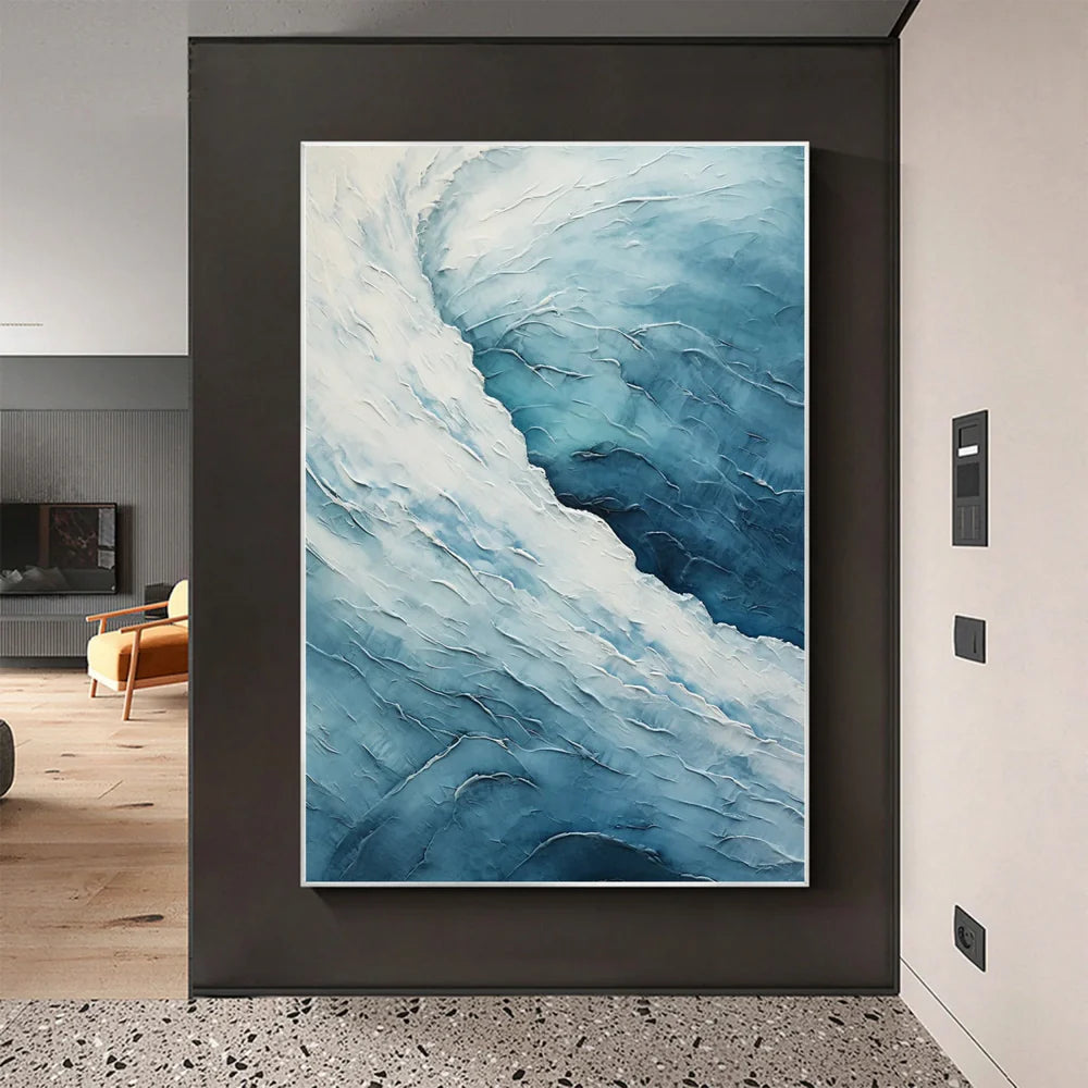 Ocean & Sky Abstract Wall Art #MO059