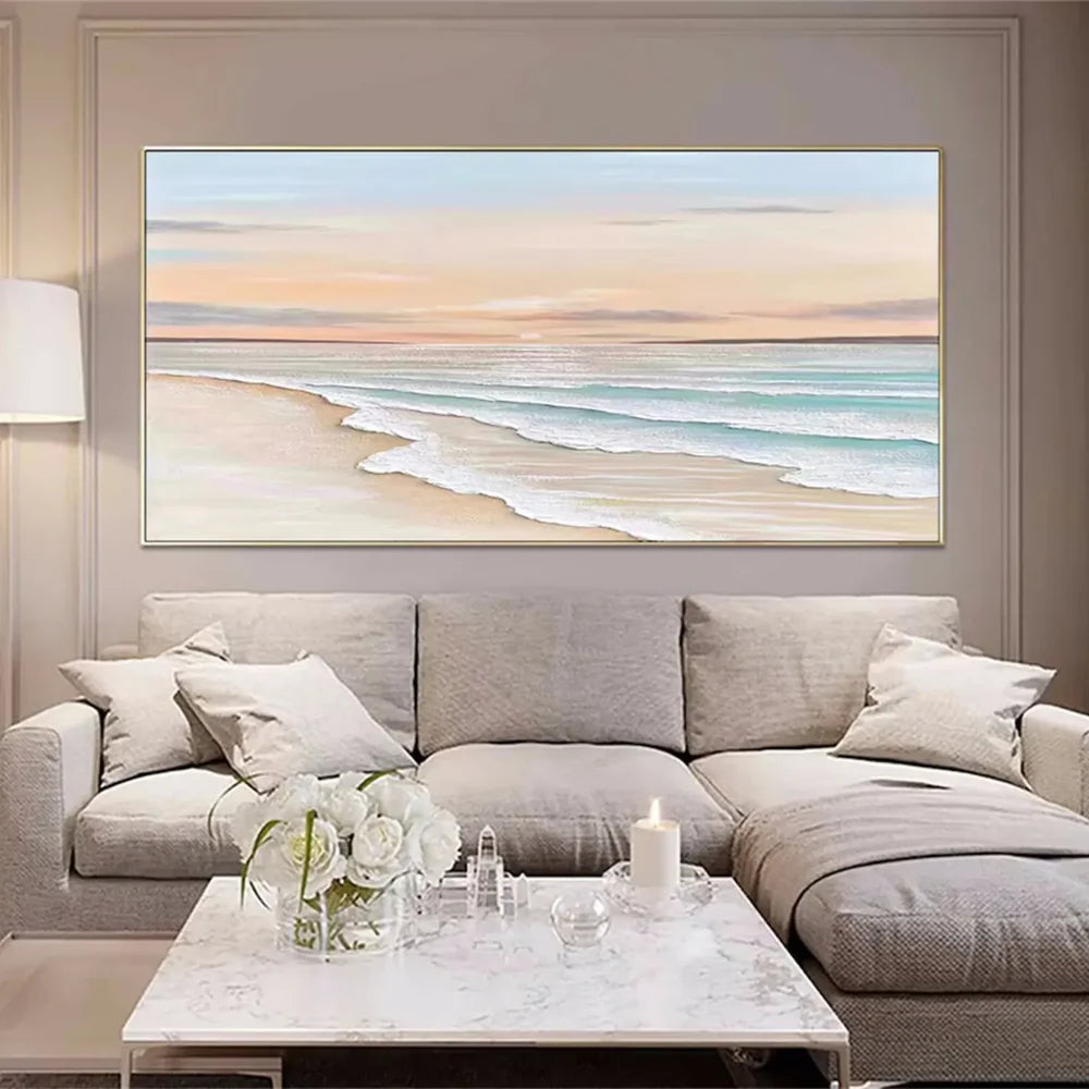Ocean & Sky Textured Wall Art # MO043