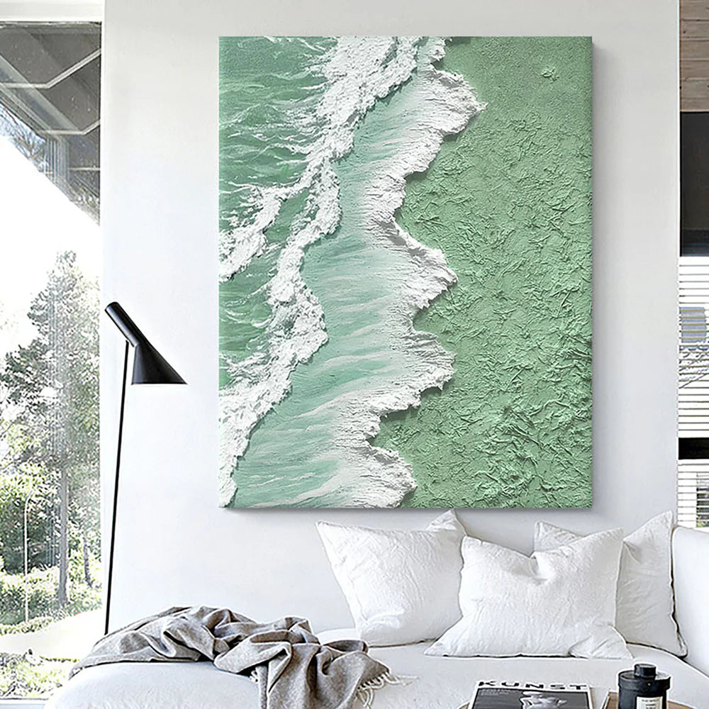 Ocean & Sky Textured Wall Art # MO039